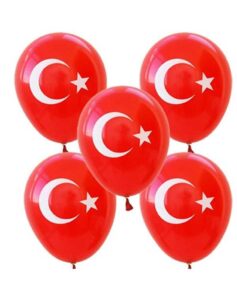 Türk Bayraklı Balon - 11 Adet